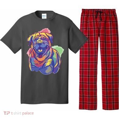 Rottweiler Colorful Dog Pajama Set