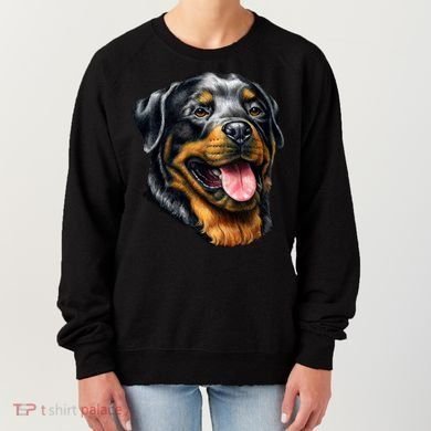 Rottweiler Face Women's Sweatshirt