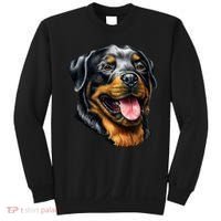 Rottweiler Face Sweatshirt thumb 0