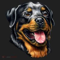 Rottweiler Face Beanie thumb 2