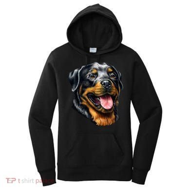 Rottweiler Face Women's Hoodie