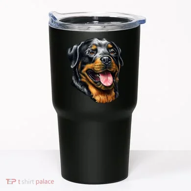Rottweiler Face Tumbler