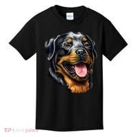 Rottweiler Face Kids T-Shirt thumb 0