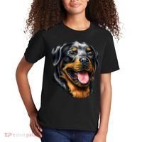 Rottweiler Face Kids T-Shirt thumb 2