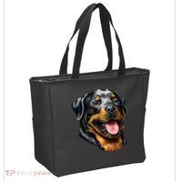 Rottweiler Face Tote Bag thumb 2