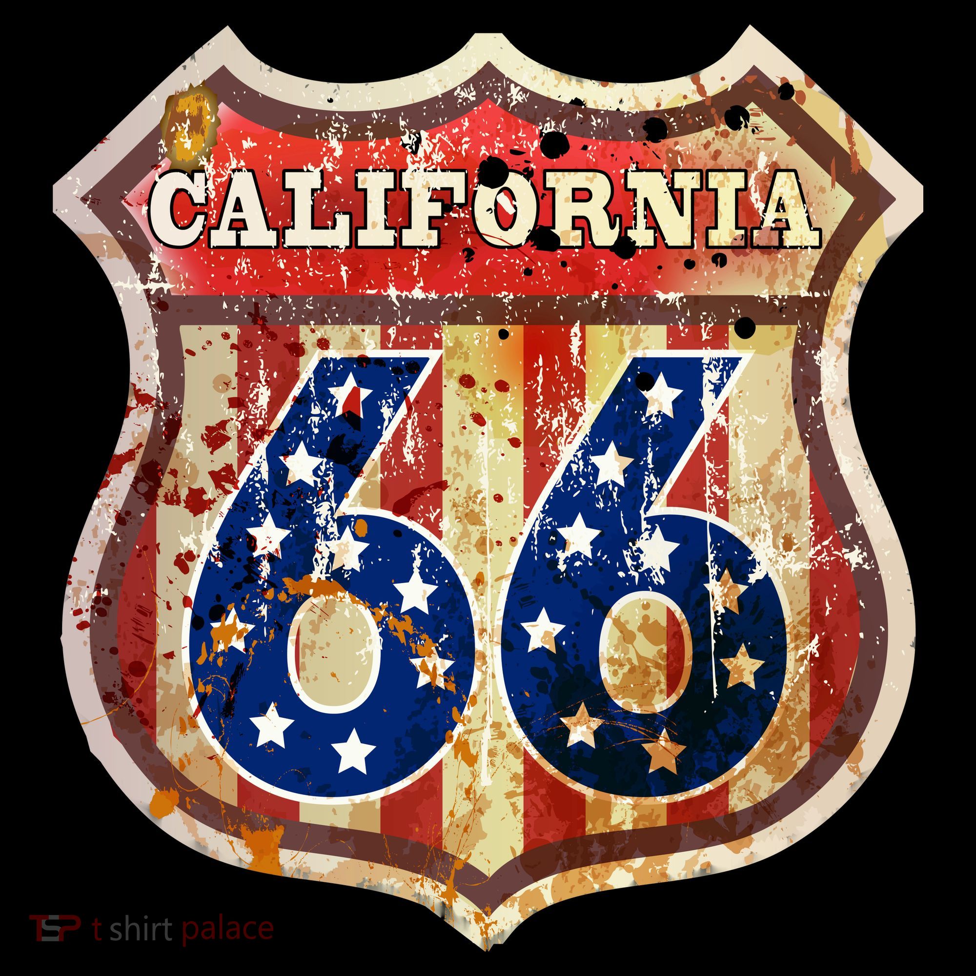 Route 66 California Apron