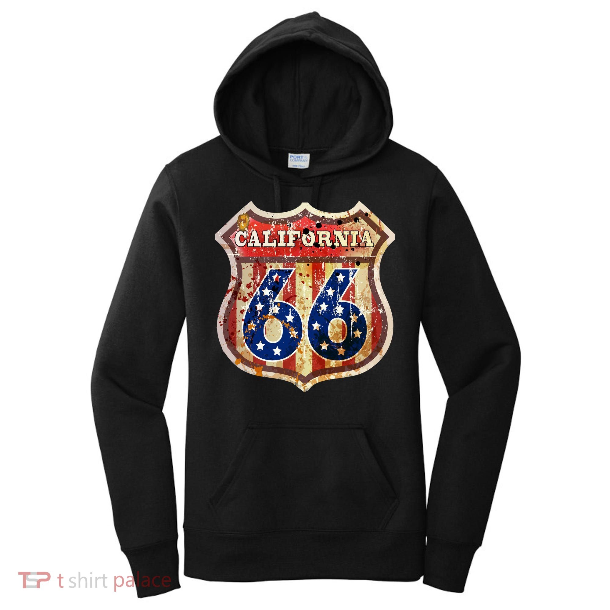 Route 66 California Women's Hoodie