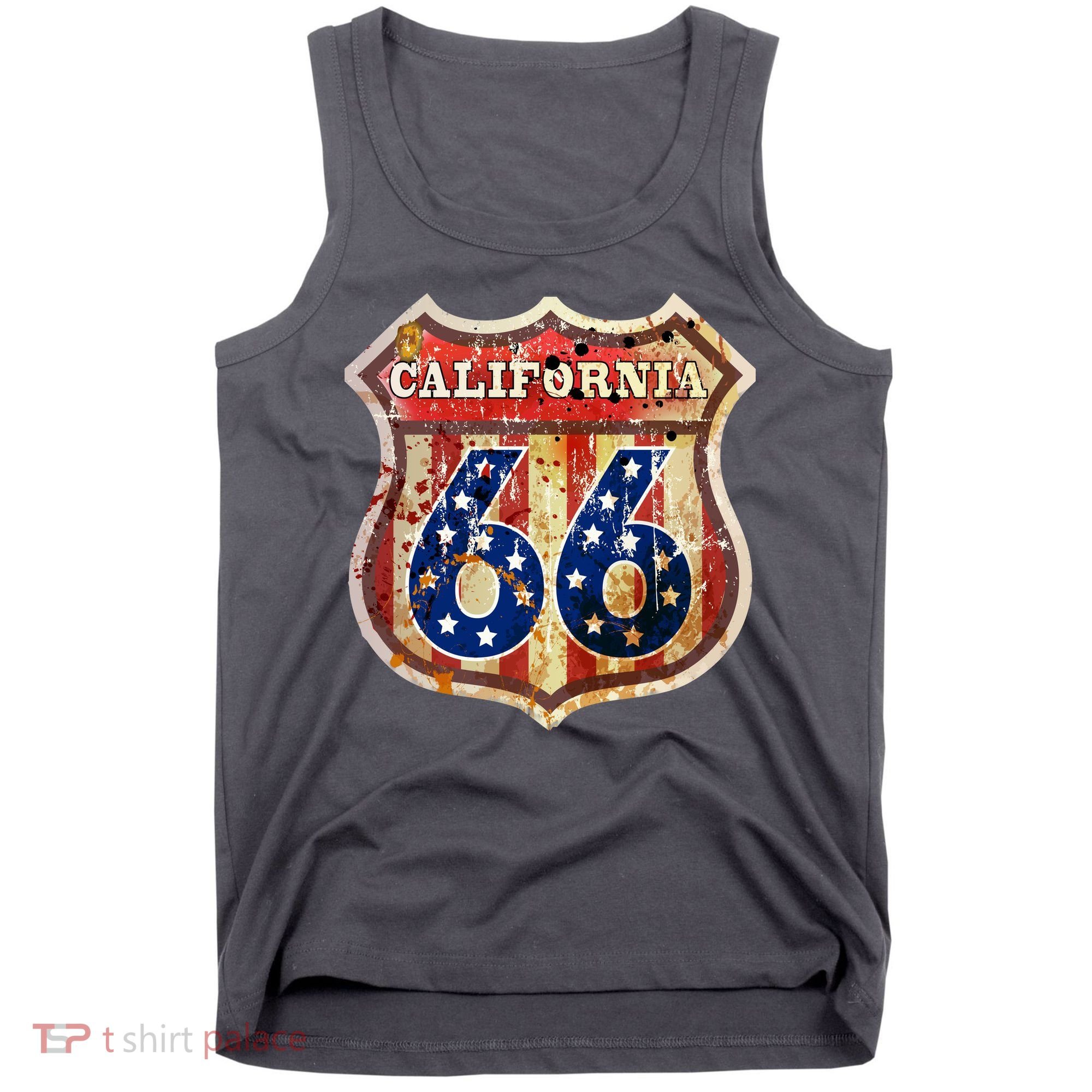 Route 66 California Tank Top