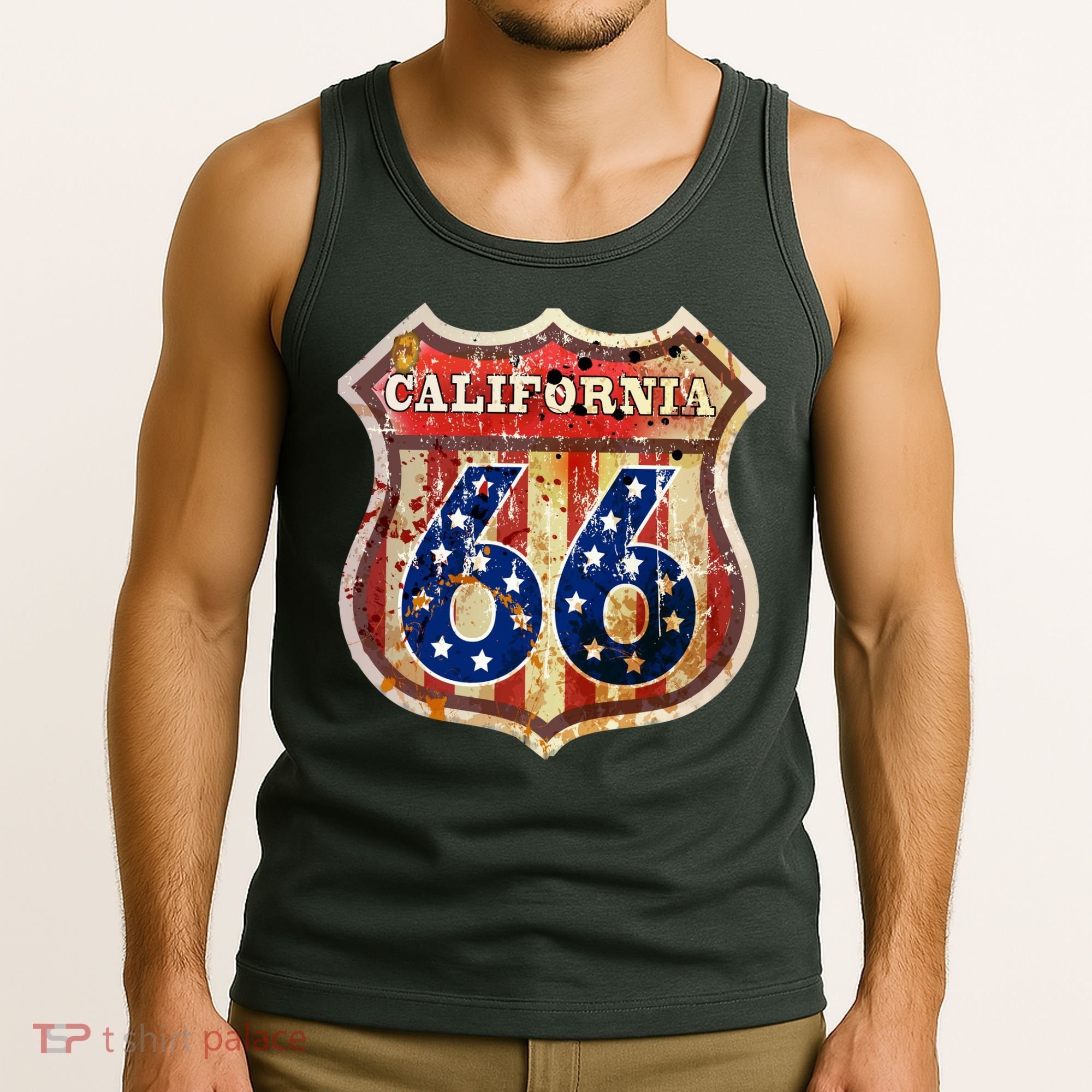 Route 66 California Tank Top