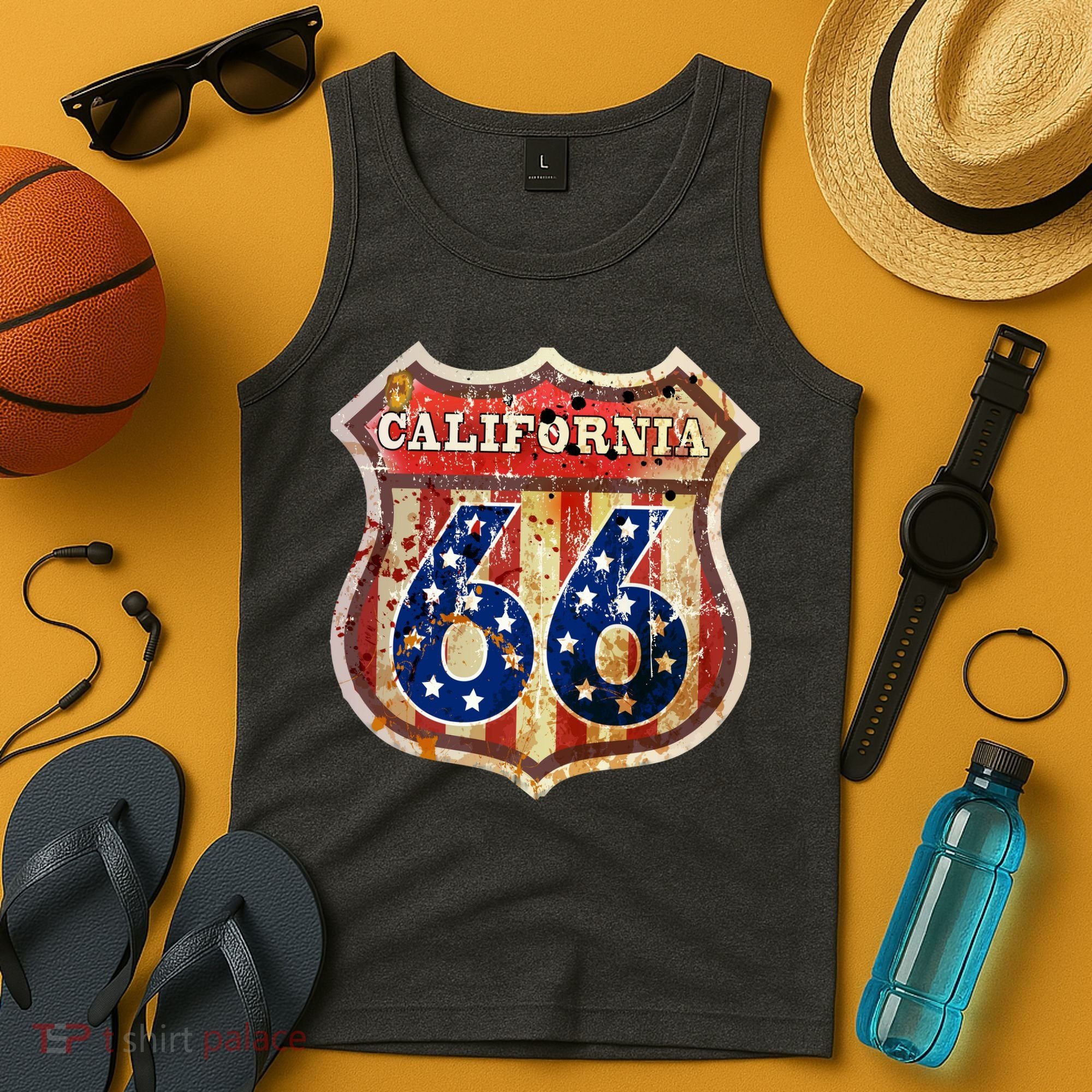Route 66 California Tank Top