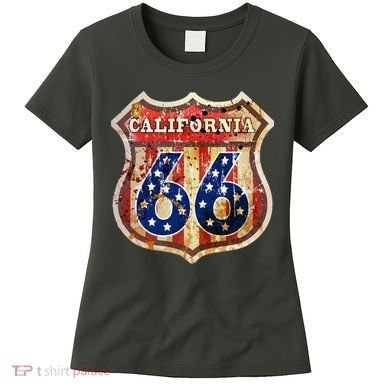 Route 66 California Women's T-Shirt