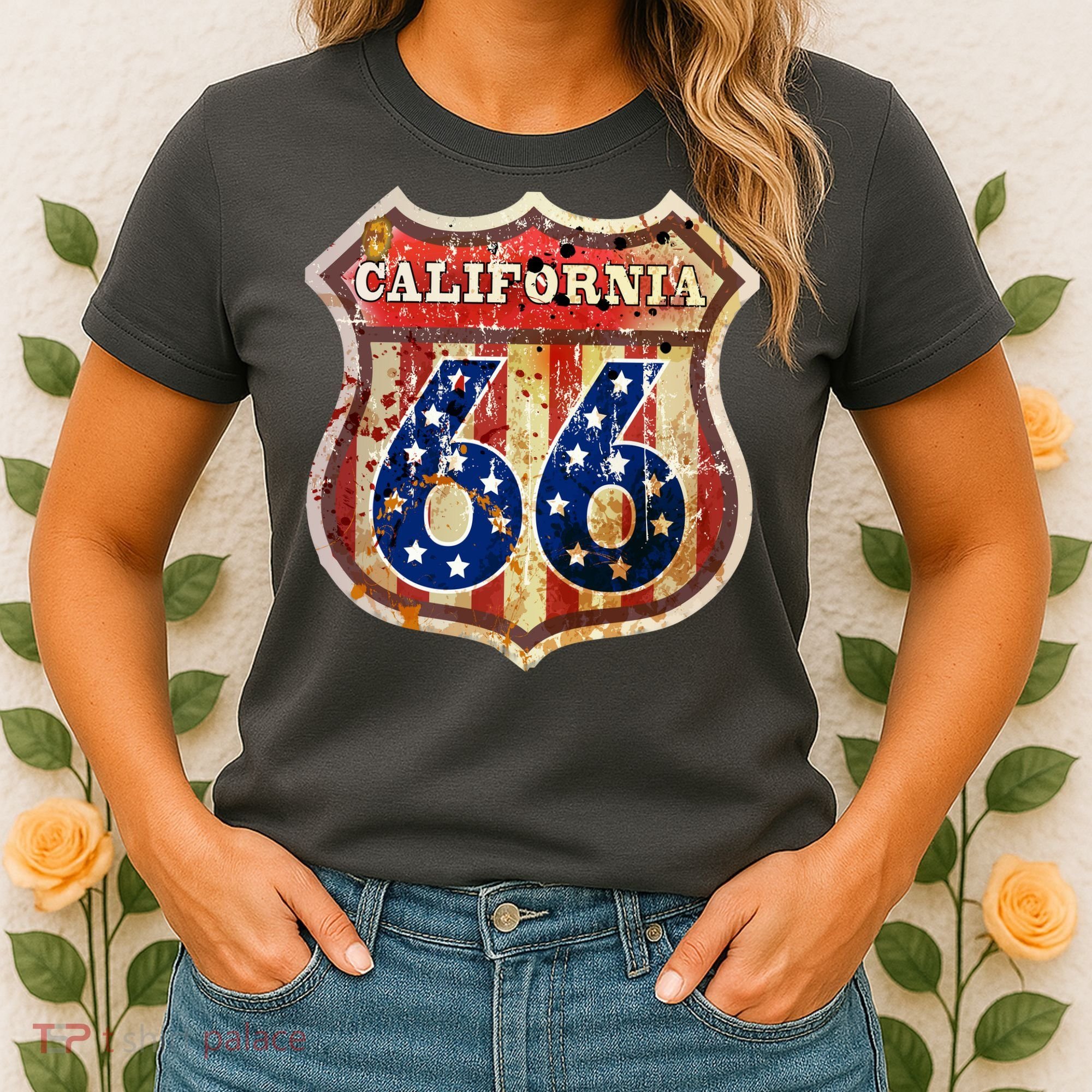 Route 66 California Women's T-Shirt