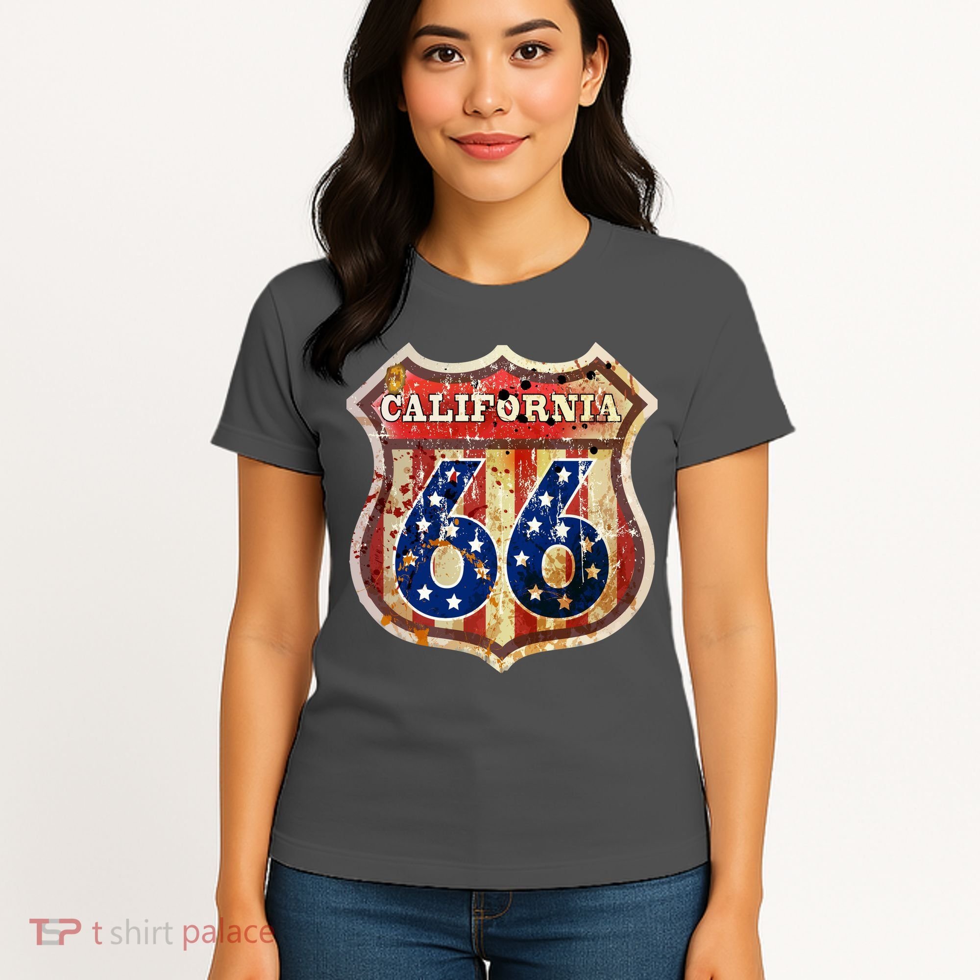 Route 66 California Women's T-Shirt