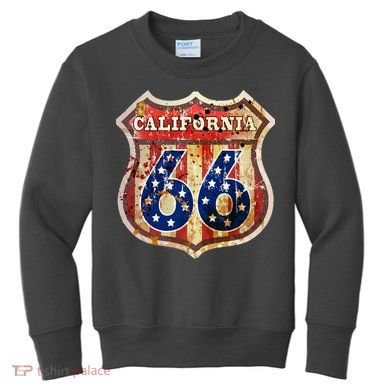 Route 66 California Kids Sweatshirt