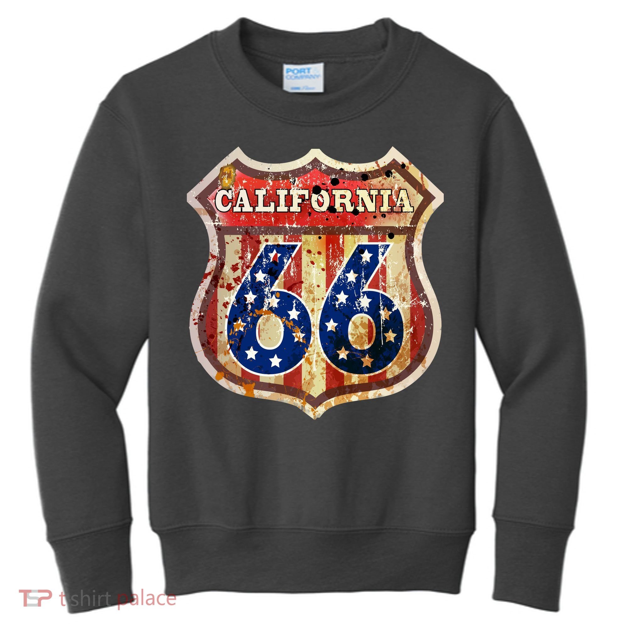 Route 66 California Kids Sweatshirt