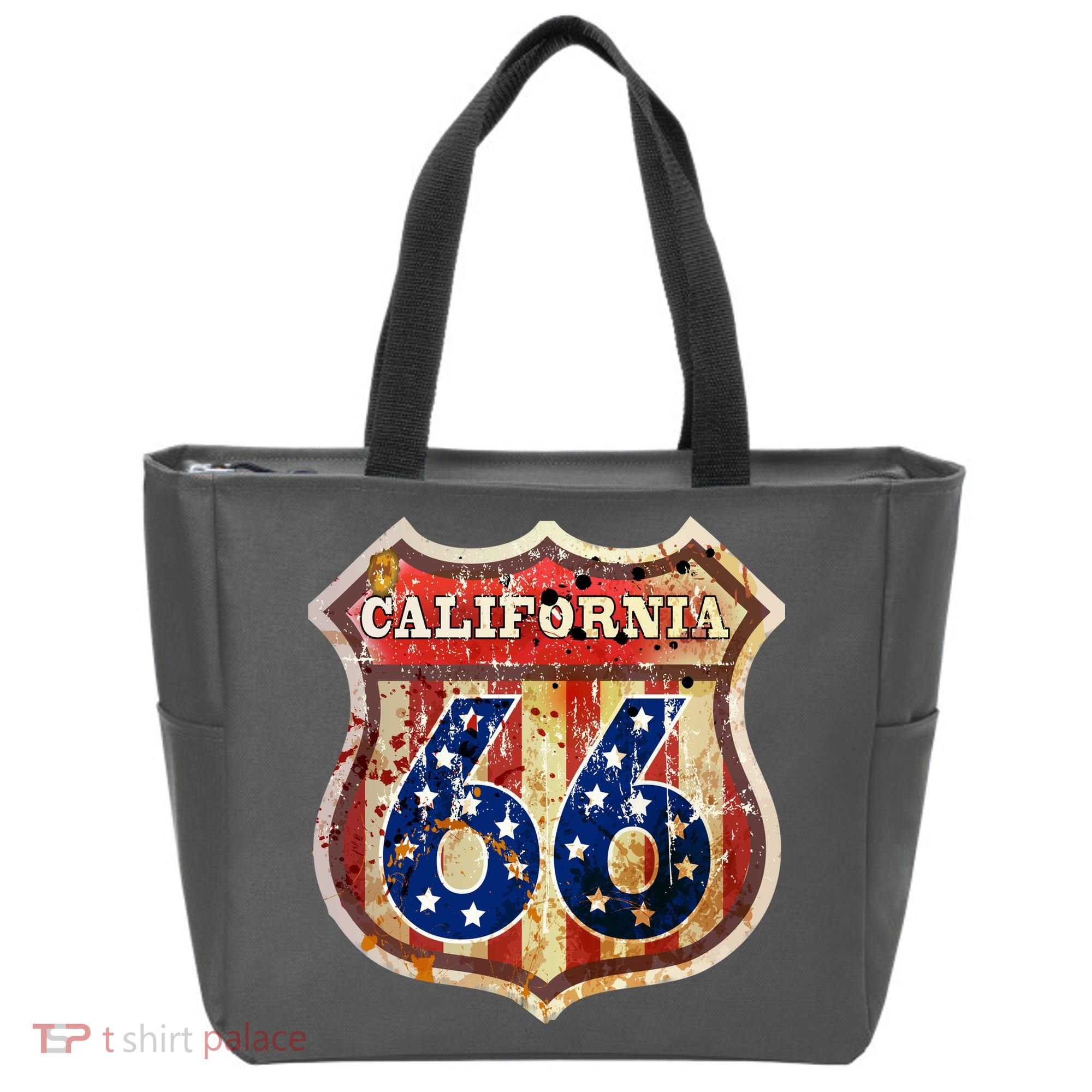 Route 66 California Tote Bag