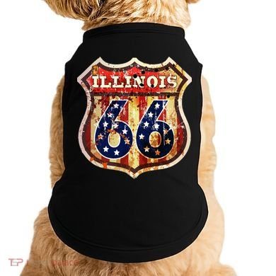 Route 66 Illinois Doggie Tank