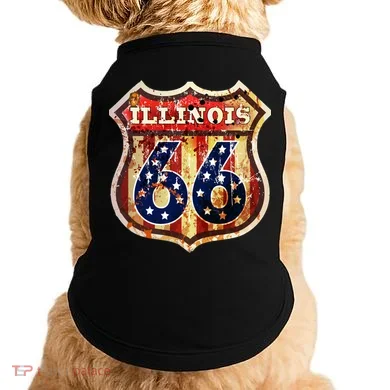 Route 66 Illinois Doggie Tank