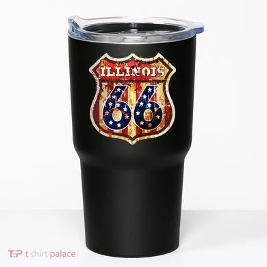Route 66 Illinois Tumbler