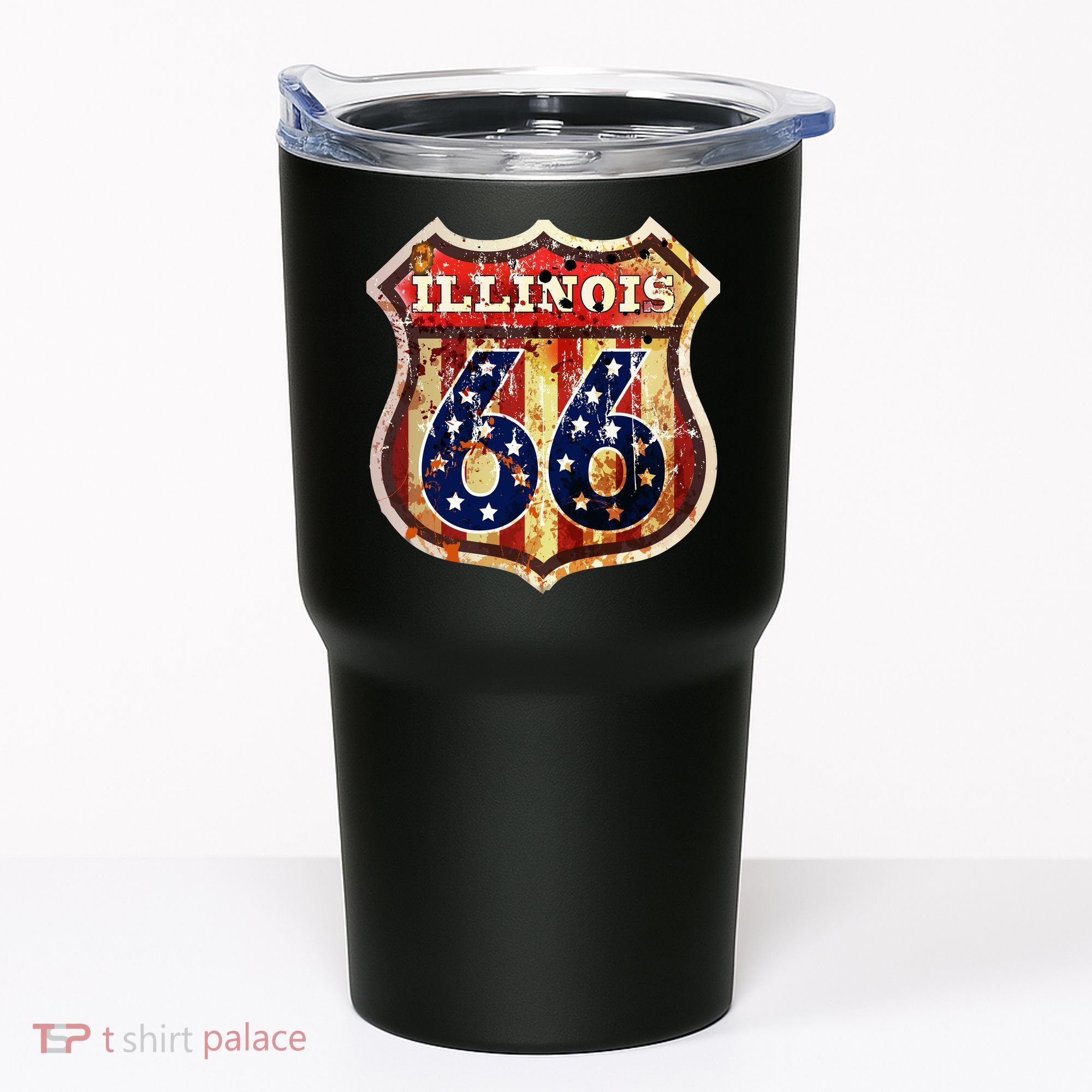 Route 66 Illinois Tumbler