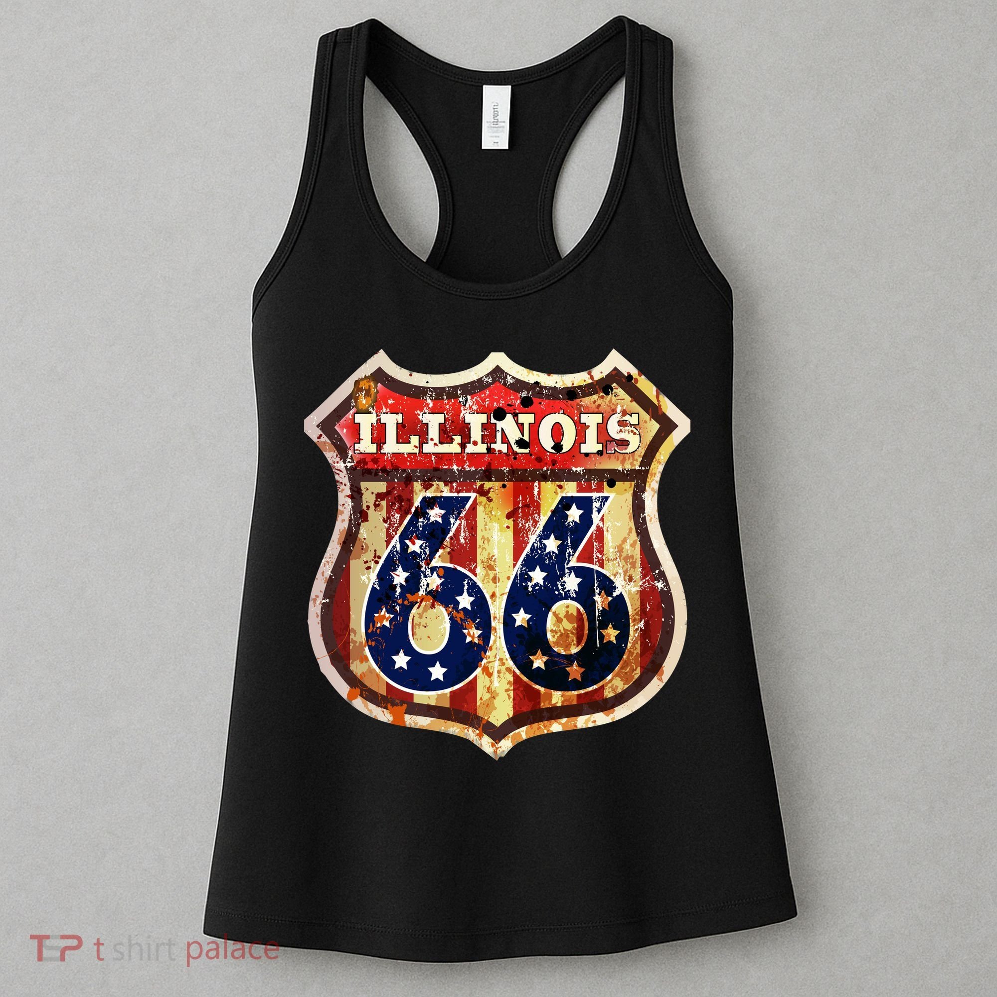Route 66 Illinois Women's Tank Top