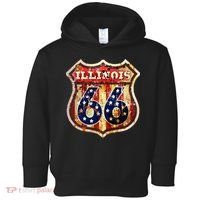 Route 66 Illinois Toddler Hoodie thumb 0