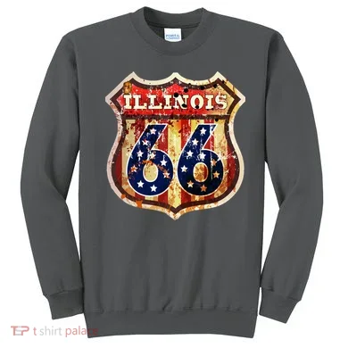 Route 66 Illinois Sweatshirt