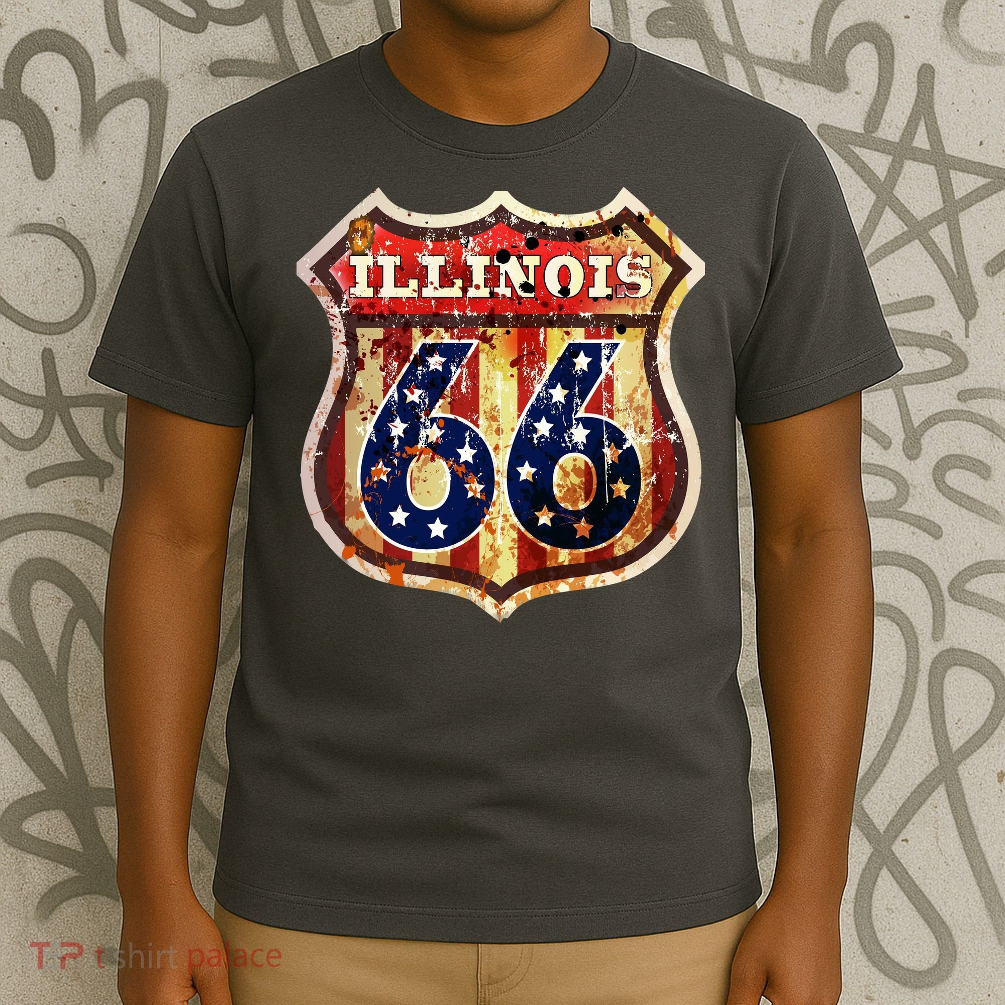 Route 66 Illinois T-Shirt