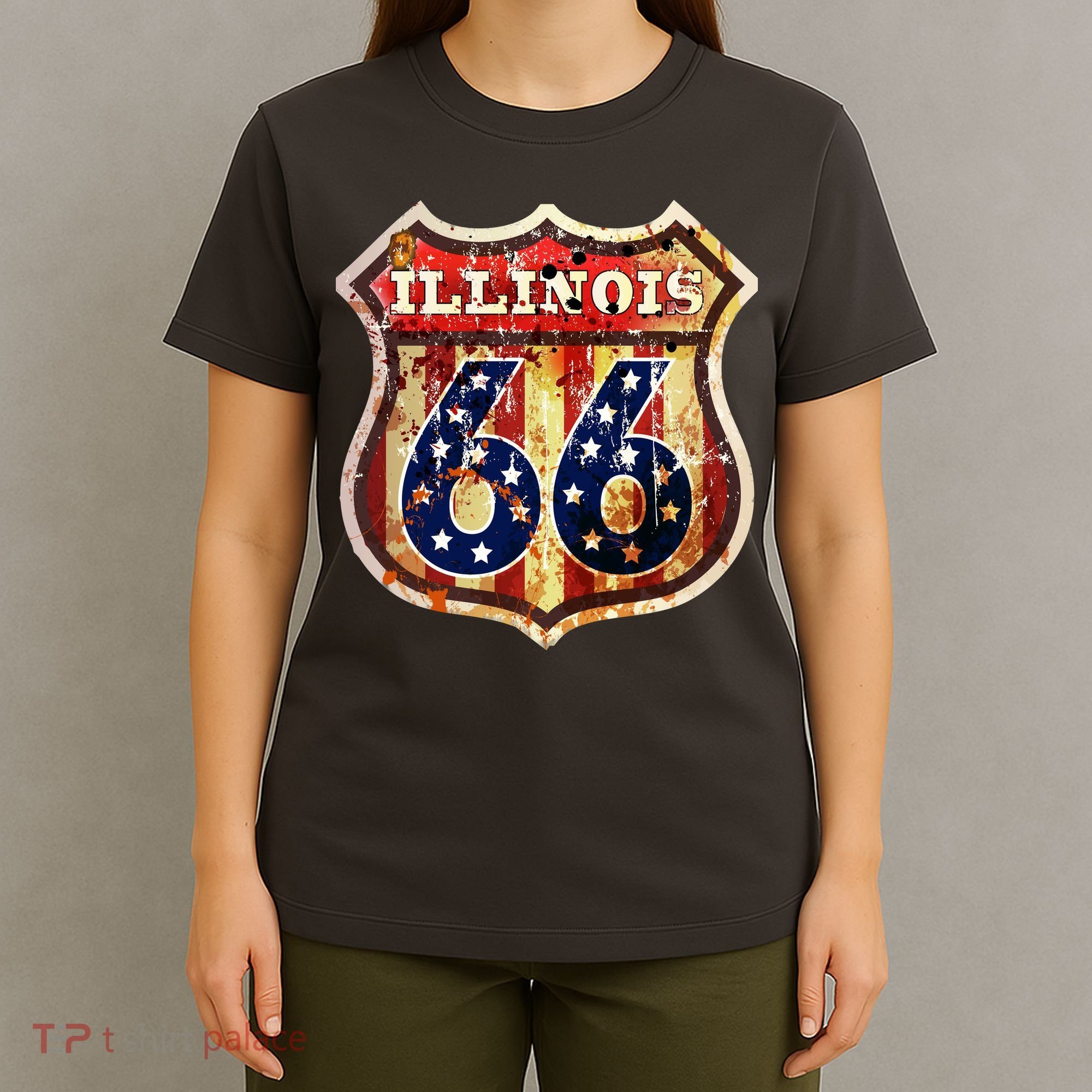 Route 66 Illinois T-Shirt