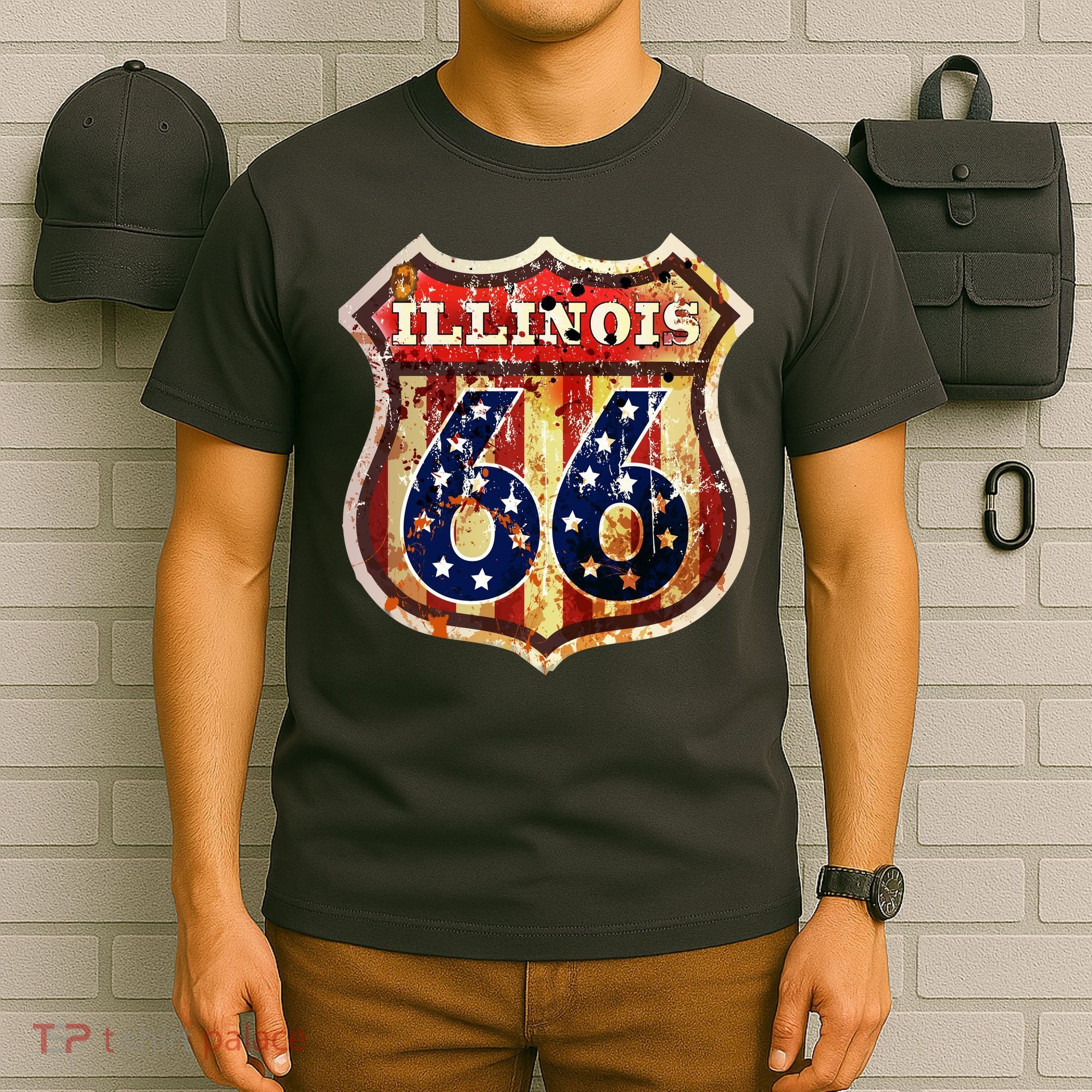 Route 66 Illinois T-Shirt