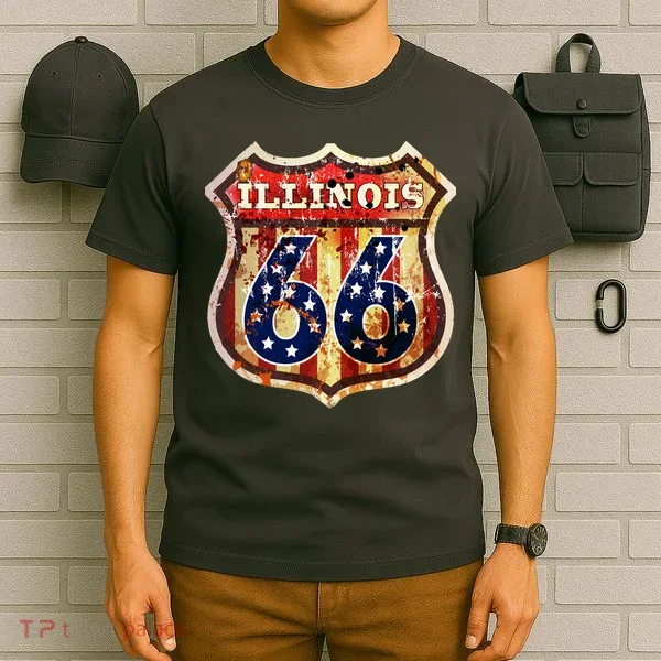 Route 66 Illinois T-Shirt