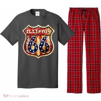Route 66 Illinois Pajama Set