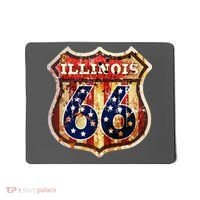 Route 66 Illinois Mousepad thumb 0