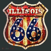 Route 66 Illinois Mousepad thumb 1