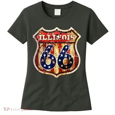 Route 66 Illinois Women's T-Shirt