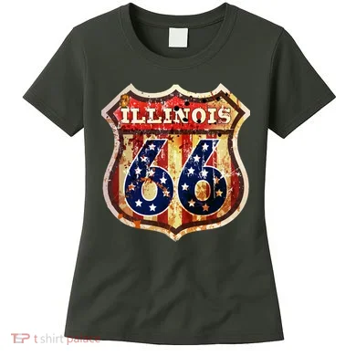 Route 66 Illinois Women's T-Shirt