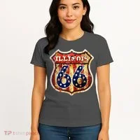 Route 66 Illinois Women's T-Shirt thumb 4