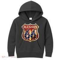 Route 66 Illinois Kids Hoodie thumb 0
