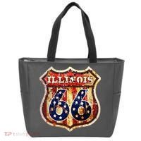 Route 66 Illinois Tote Bag thumb 0