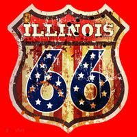 Route 66 Illinois Santa Hat thumb 1