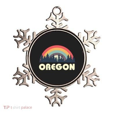 Retro Oregon Vintage Pnw Pacific Northwest Gift Ornament