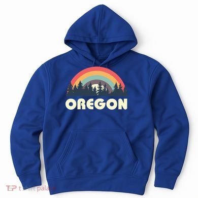 Retro Oregon Vintage Pnw Pacific Northwest Gift Hoodie
