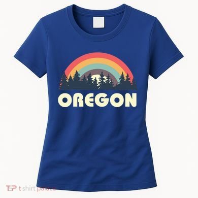 Retro Oregon Vintage Pnw Pacific Northwest Gift Women's T-Shirt