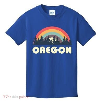 Retro Oregon Vintage Pnw Pacific Northwest Gift Kids T-Shirt