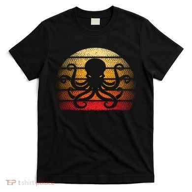 Retro Octopus Vintage T-Shirt