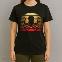 Retro Octopus Vintage T-Shirt thumb 4