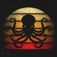 Retro Octopus Vintage T-Shirt thumb 7