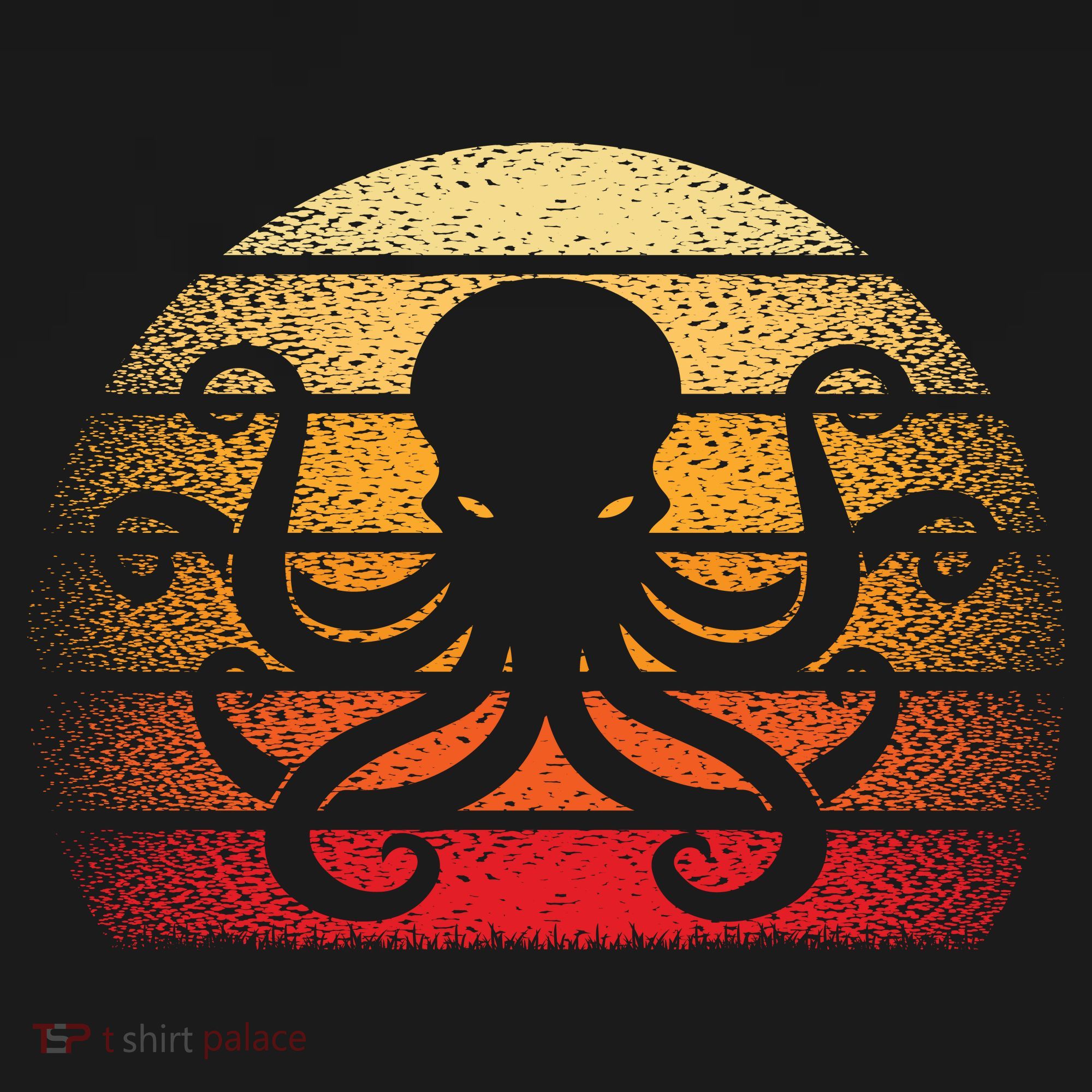 Retro Octopus Vintage T-Shirt