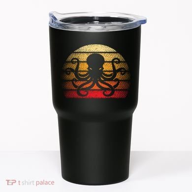 Retro Octopus Vintage Tumbler