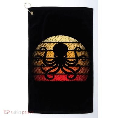 Retro Octopus Vintage Golf Towel